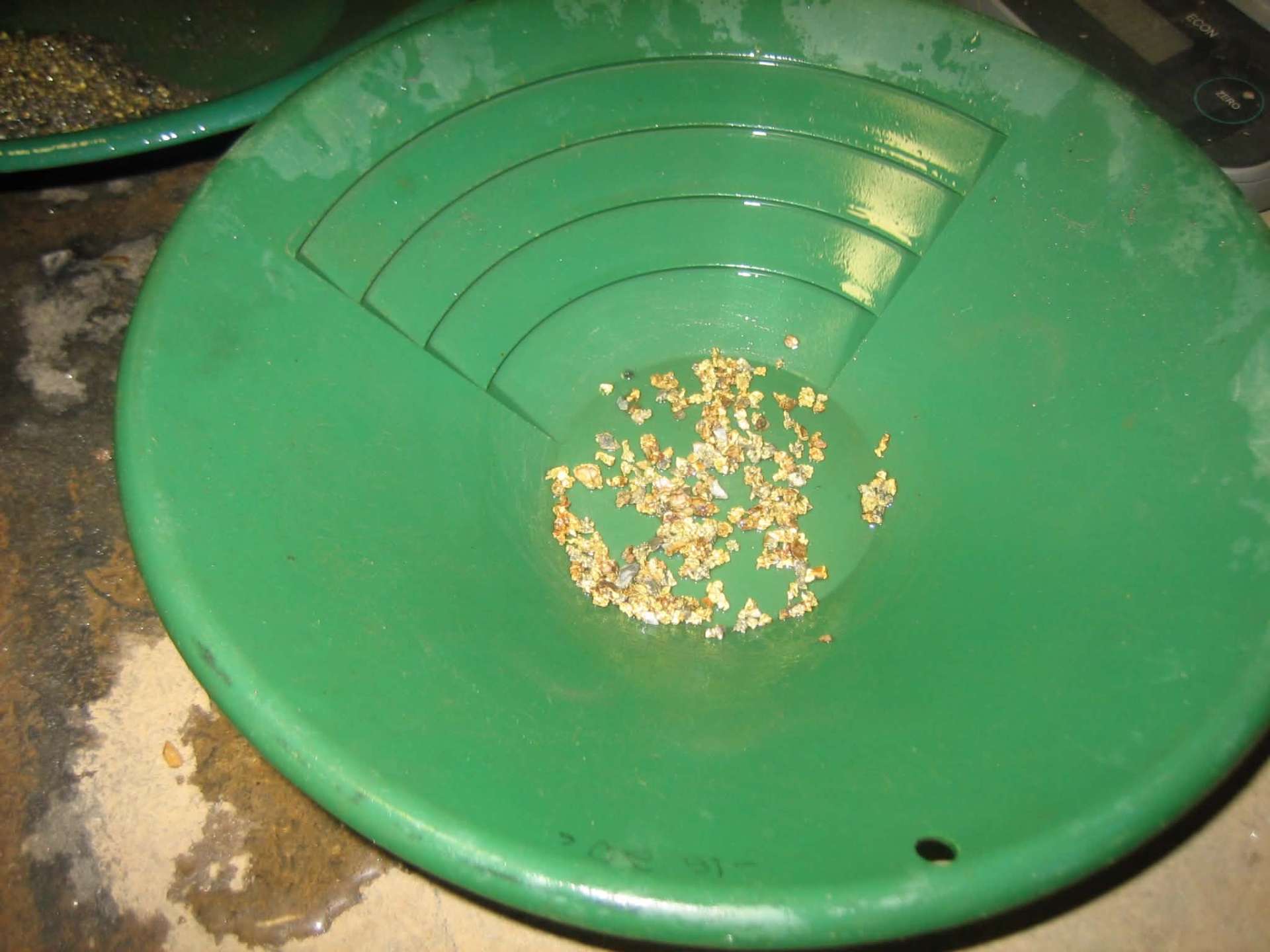 Panned Concentrate